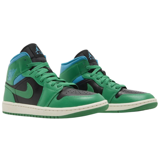 Jordan 1 Mid Lucky Green Aquatone