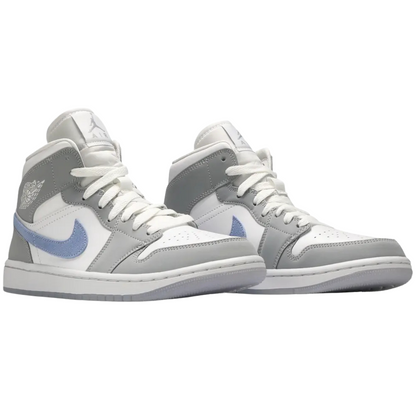 Jordan 1 Mid Wolf Grey Aluminum