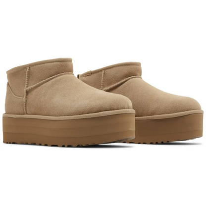 UGG Classic Ultra Mini Platform Boot Sand