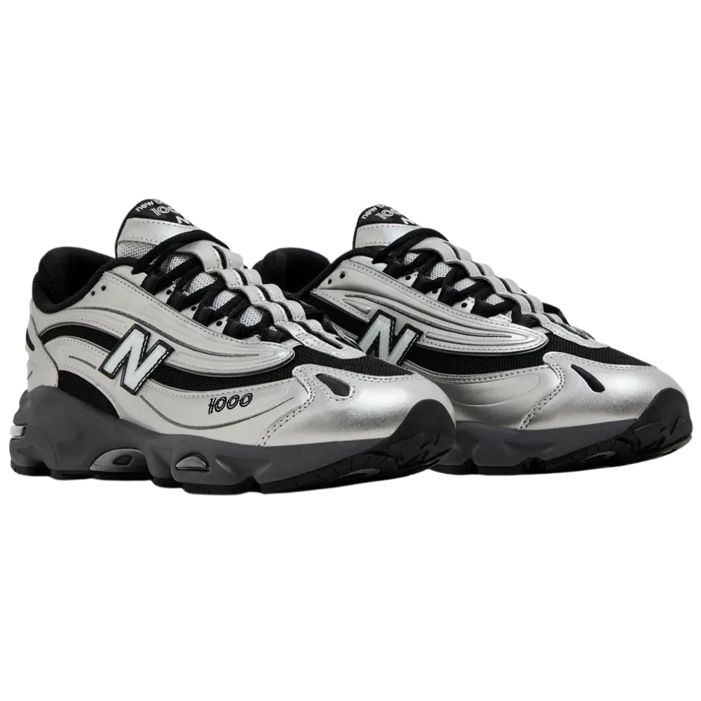 New Balance 1000 Black Silver Metallic
