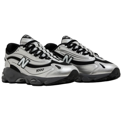 New Balance 1000 Black Silver Metallic