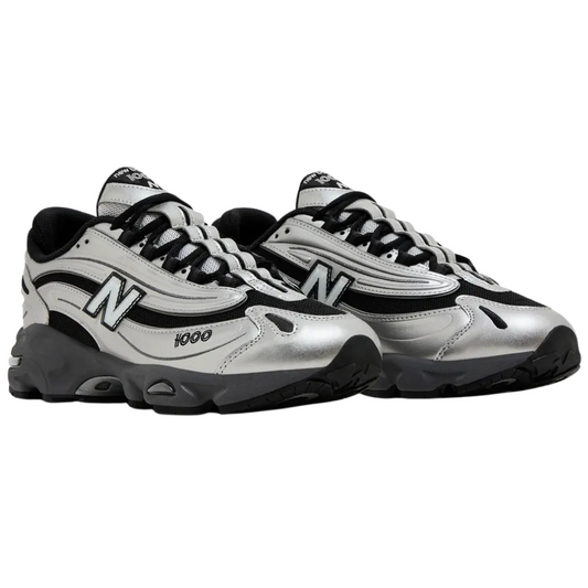 New Balance 1000 Black Silver Metallic