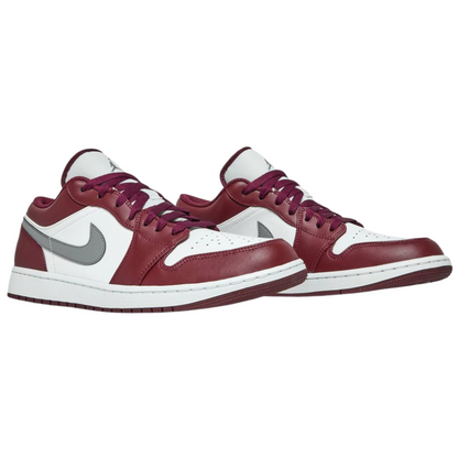 Jordan 1 Low White Bordeaux