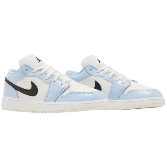 Jordan 1 Low Ice Blue Black