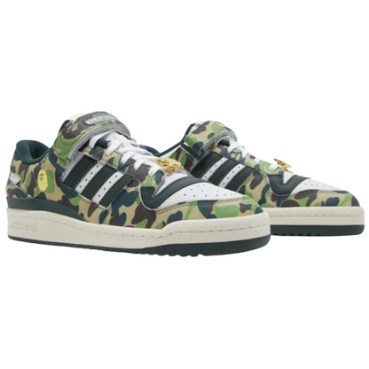Adidas Forum 84 Low Bape 30th Anniversary Green Camo