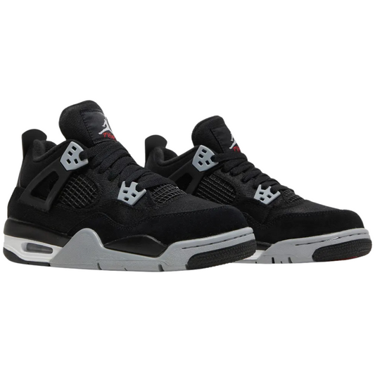 Jordan 4 Retro Black Canvas (GS)