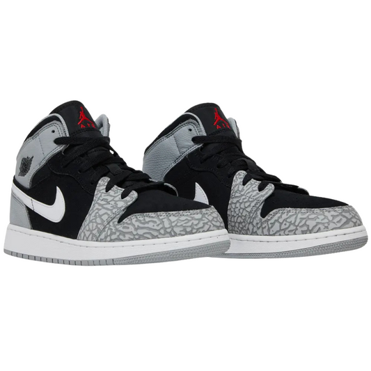 Jordan 1 Mid SE Elephant Print (GS)
