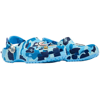 Crocs Classic Clog A Bathing Ape ABC Camo Blue