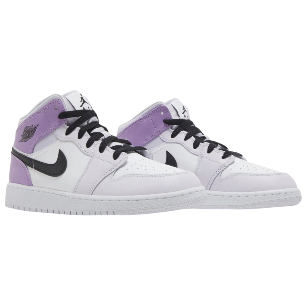 Jordan 1 Mid Barely Grape (GS)