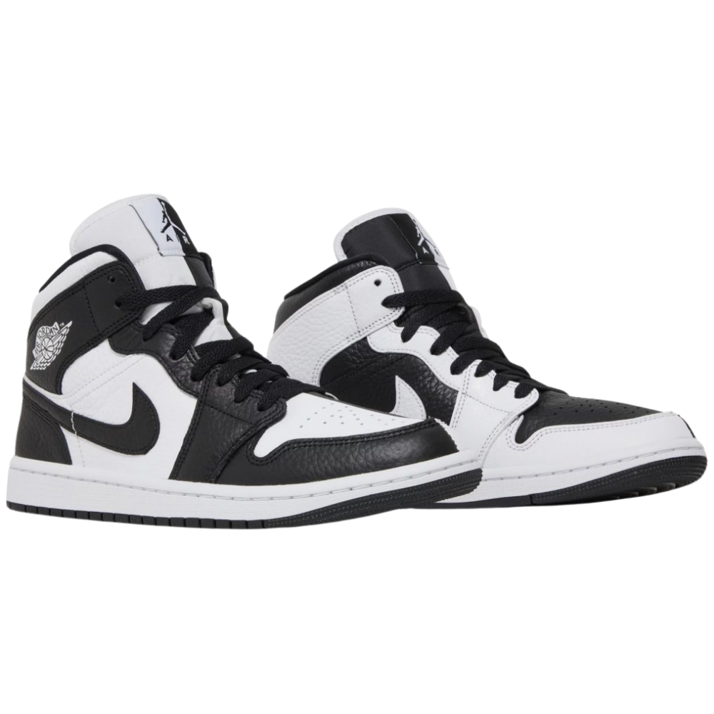 Jordan 1 Mid Split Black White