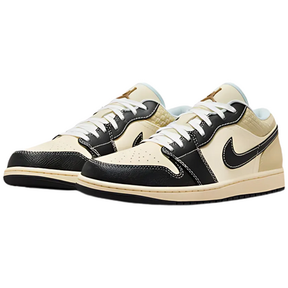 Jordan 1 Low SE Coconut Milk Black Muslin