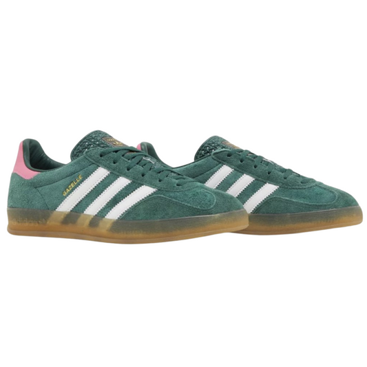 Adidas Gazelle Indoor Collegiate Green Lucid Pink