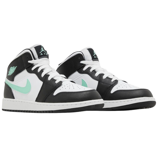 Jordan 1 Mid Green Glow (GS)