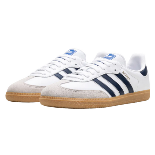 Adidas Samba OG White Night Indigo Gum