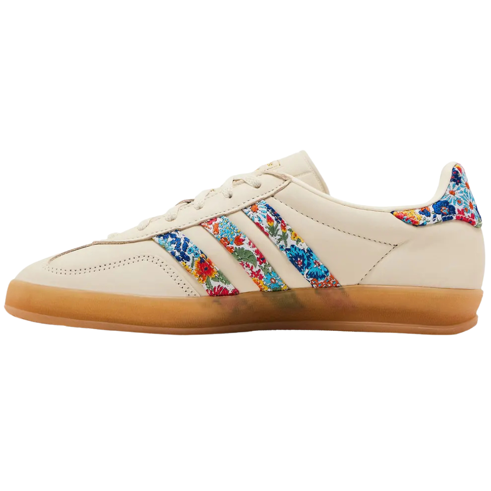 Adidas Gazelle Indoor Liberty London Floral Embroidery Stripes