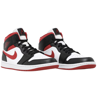 Jordan 1 Mid Gym Red Black White