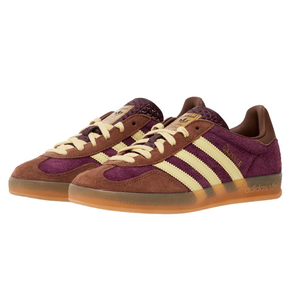 Adidas Gazelle Indoor Maroon Takmer žltá