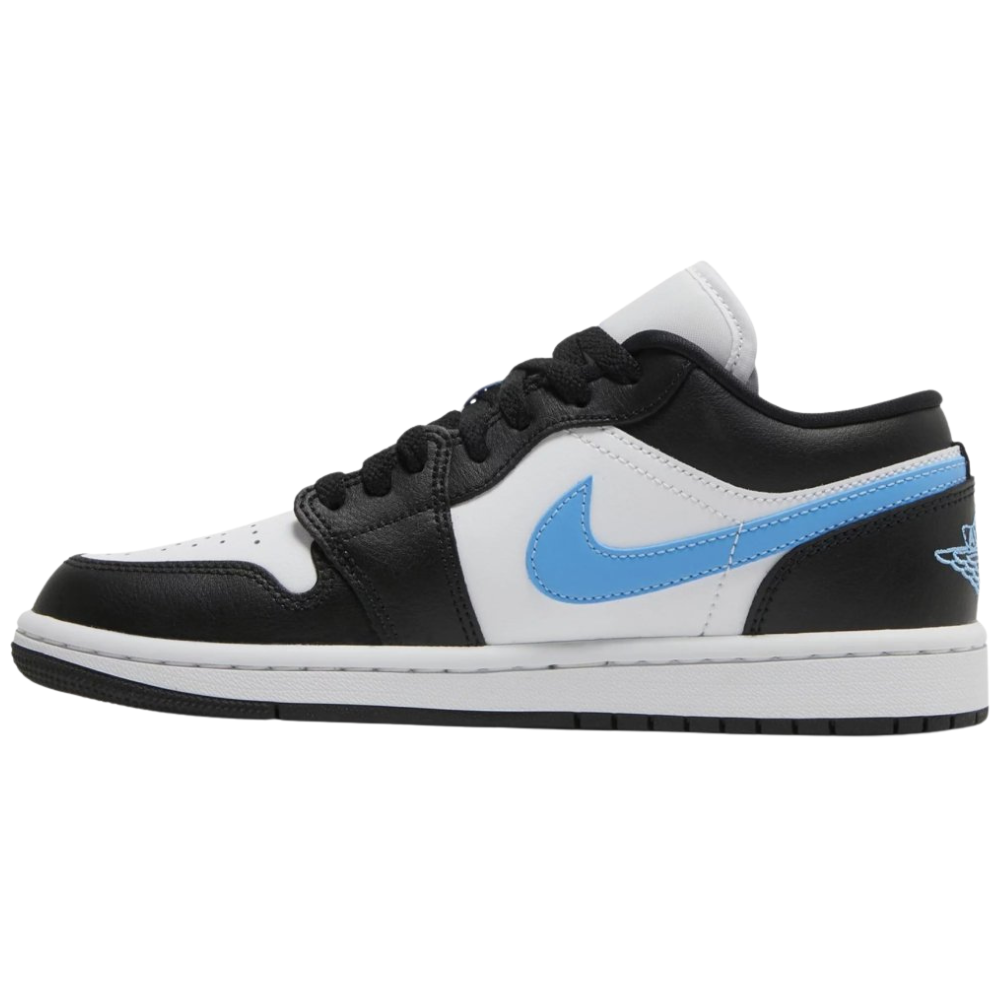 Jordan 1 Low Black University Blue White
