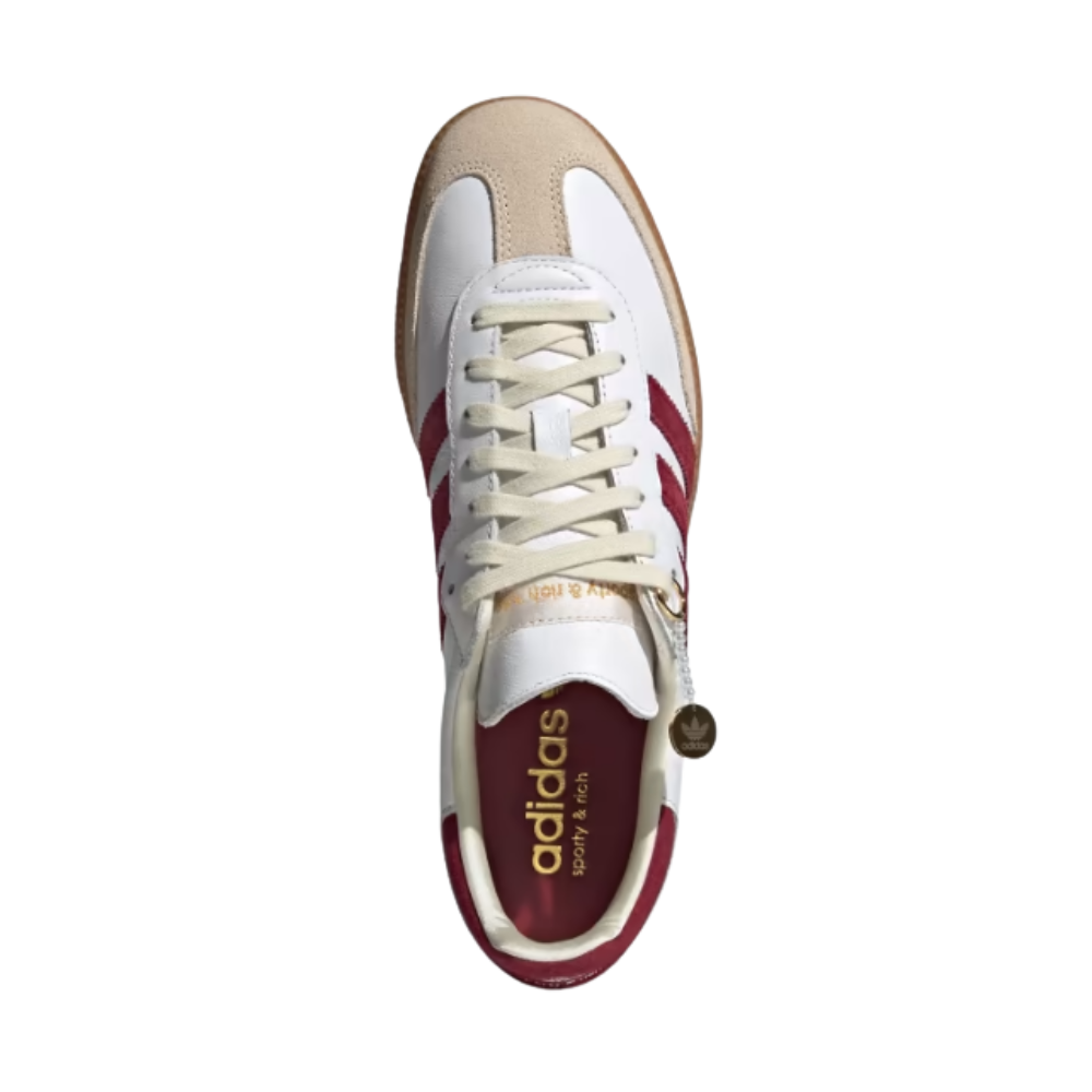 Adidas Samba OG Sporty & Rich White Core Burgundy