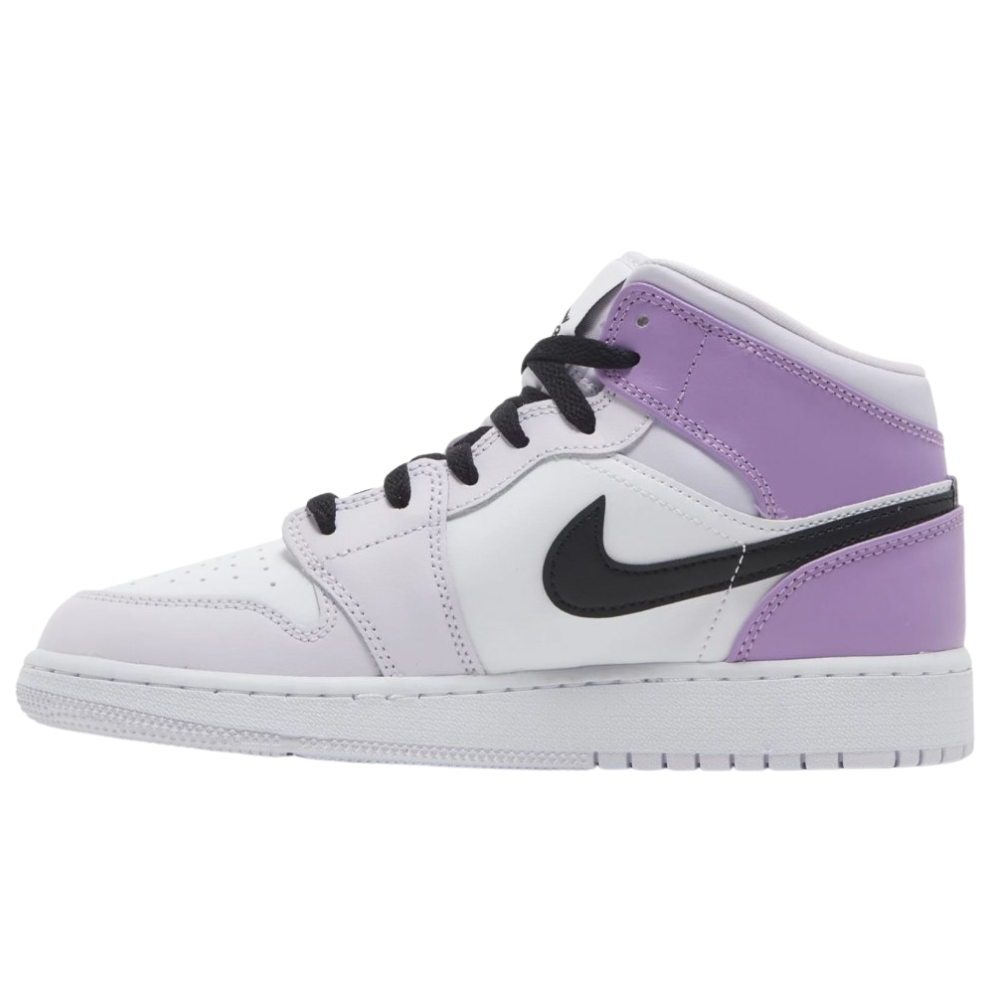 Jordan 1 Mid Barely Grape (GS)