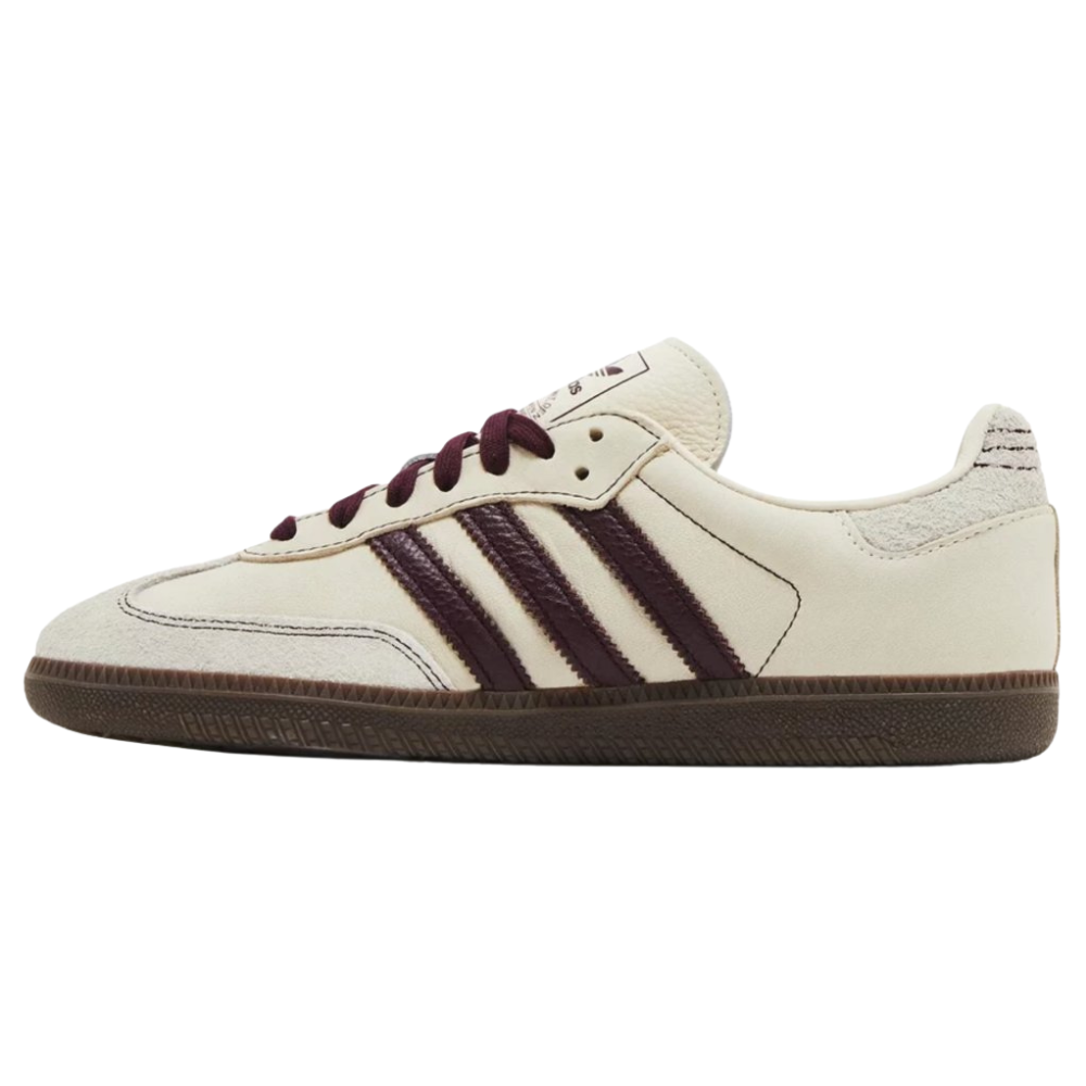 Adidas Samba OG Wonder White Maroon