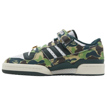 Adidas Forum 84 Low Bape 30th Anniversary Green Camo