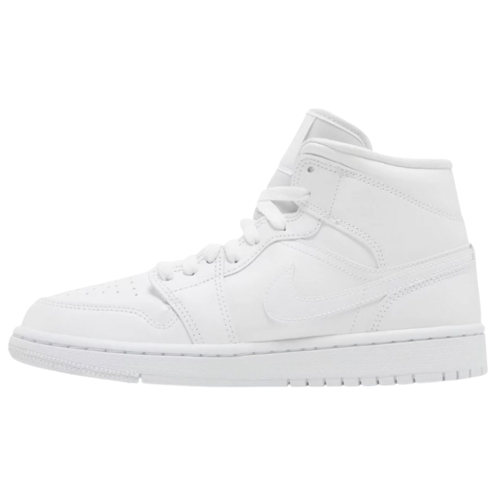Air Jordan 1 Mid Triple White