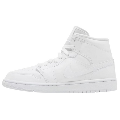 Air Jordan 1 Mid Triple White