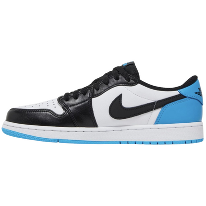 Jordan 1 Retro Low OG Black Dark Powder Blue