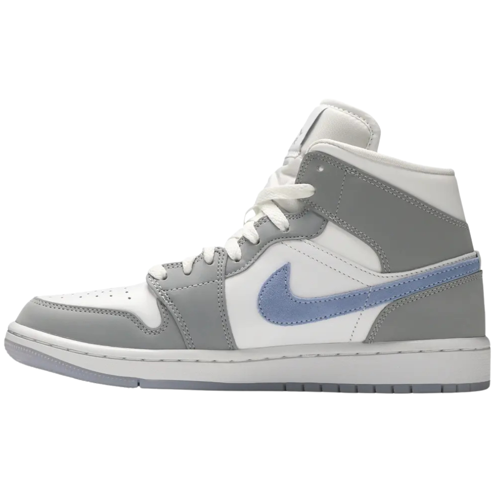 Jordan 1 Mid Wolf Grey Aluminum