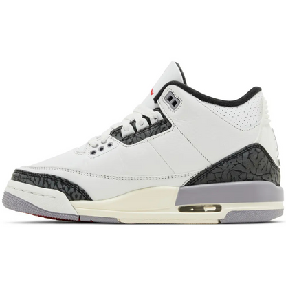 Jordan 3 Retro Cement Grey (GS)