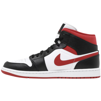 Jordan 1 Mid Gym Red Black White