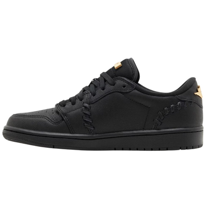 Jordan 1 Low Method of Make Black Metallic Gold