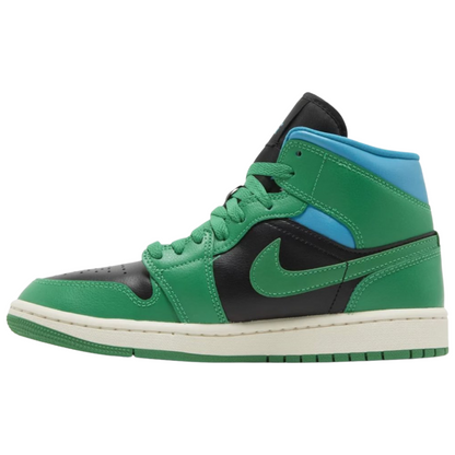 Jordan 1 Mid Lucky Green Aquatone