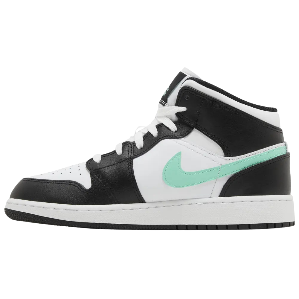 Jordan 1 Mid Green Glow (GS)