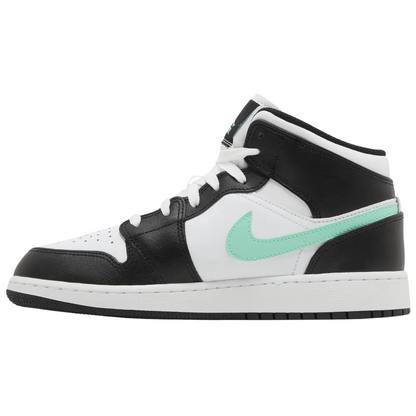 Jordan 1 Mid Green Glow (GS)