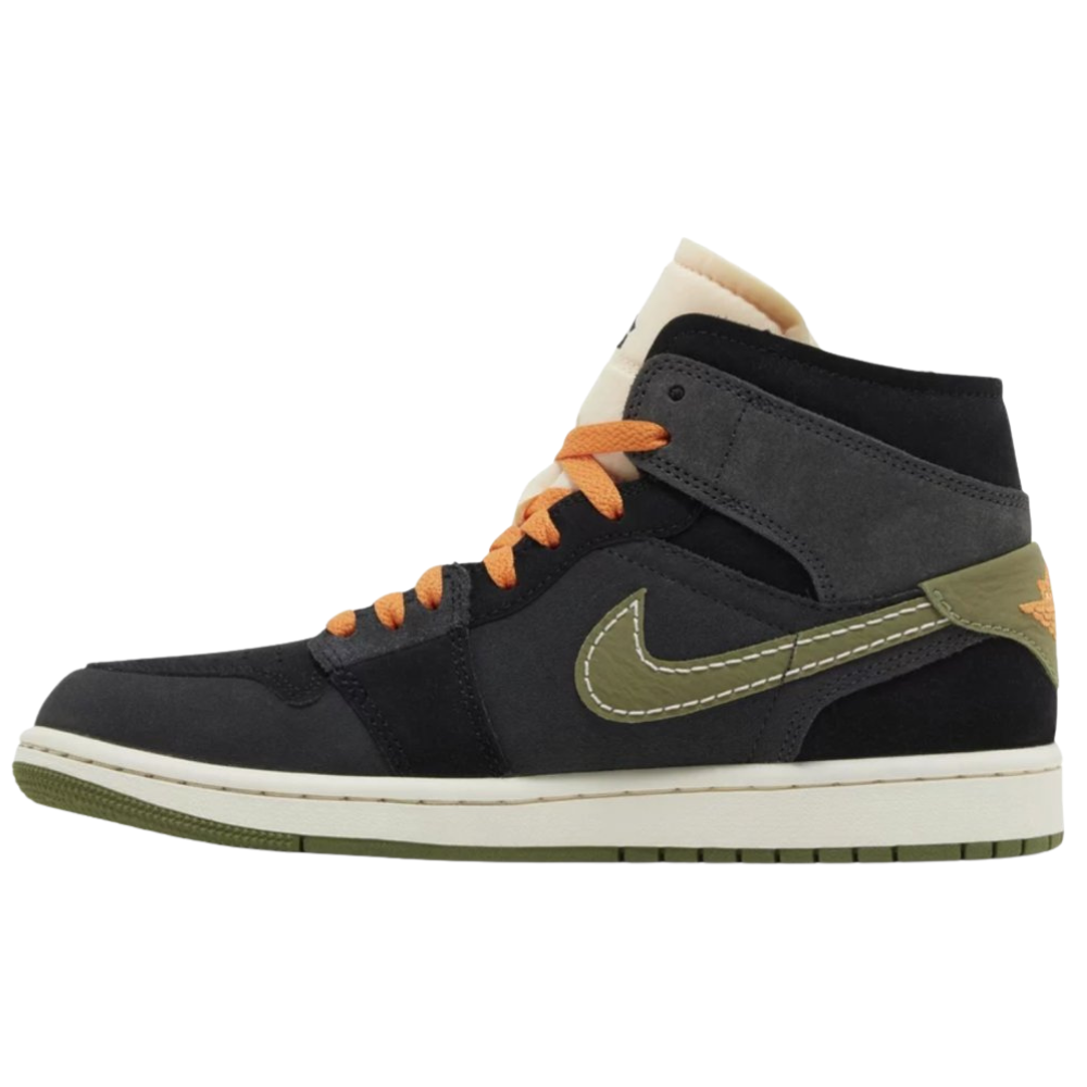 Jordan 1 Mid SE Craft Anthracite Light Olive