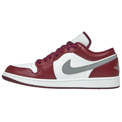 Jordan 1 Low White Bordeaux