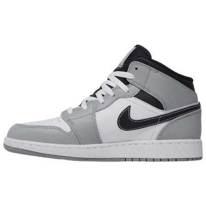 Jordan 1 Mid Light Smoke Grey (GS)