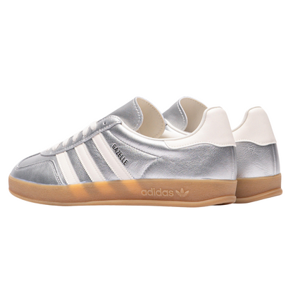Adidas Gazelle Indoor Silver Metallic Core White