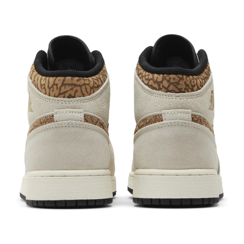 Jordan 1 Mid SE Brown Elephant (GS)