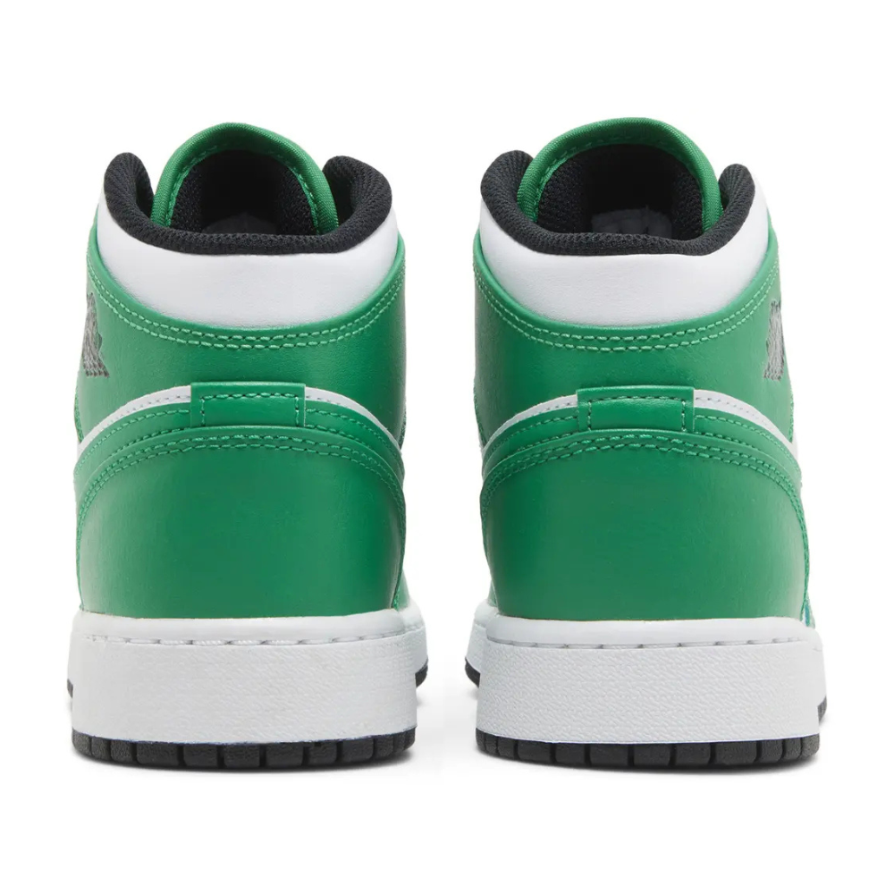 Jordan 1 Mid Lucky Green (GS)