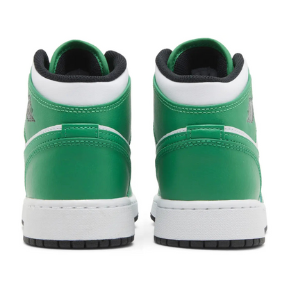 Jordan 1 Mid Lucky Green (GS)