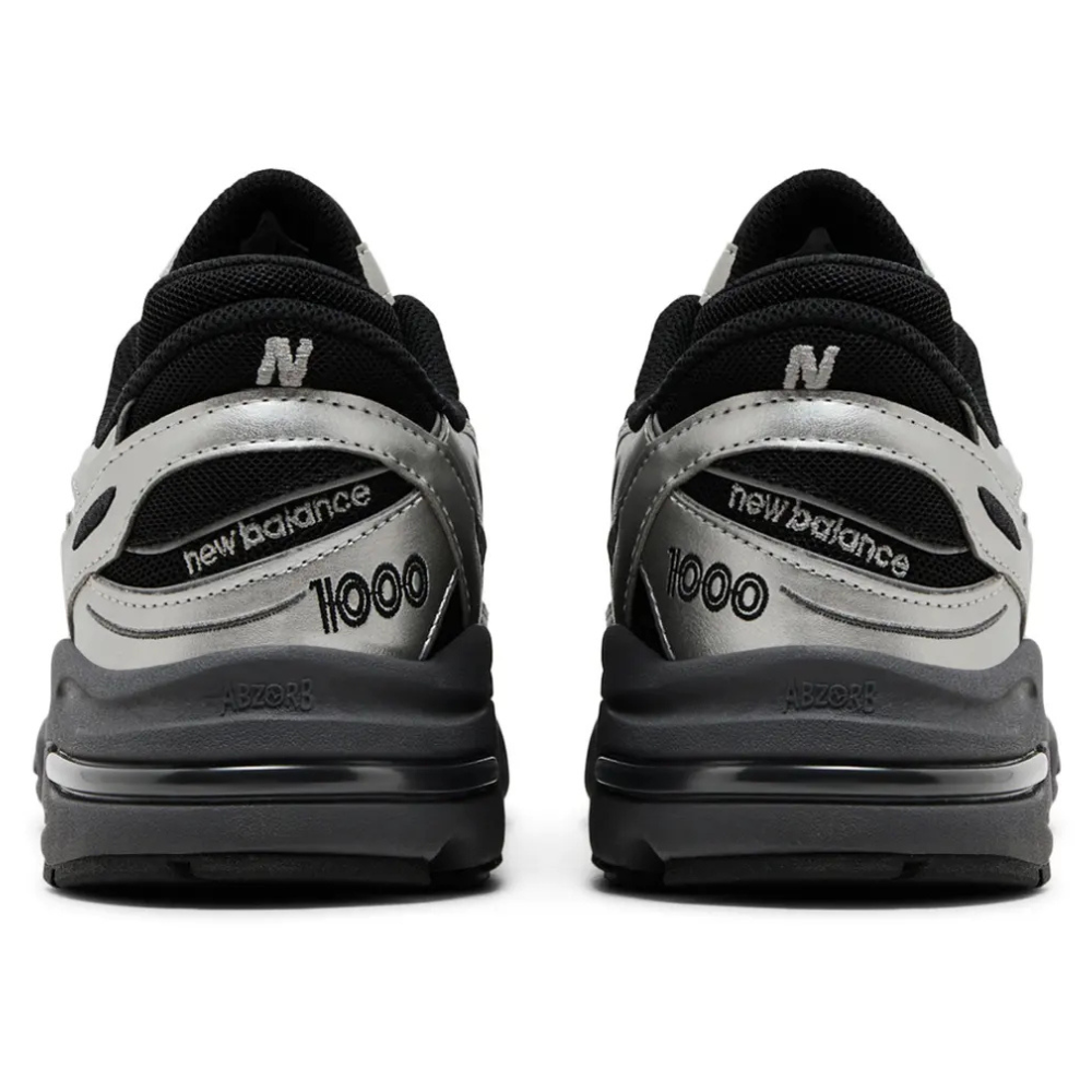 New Balance 1000 Black Silver Metallic