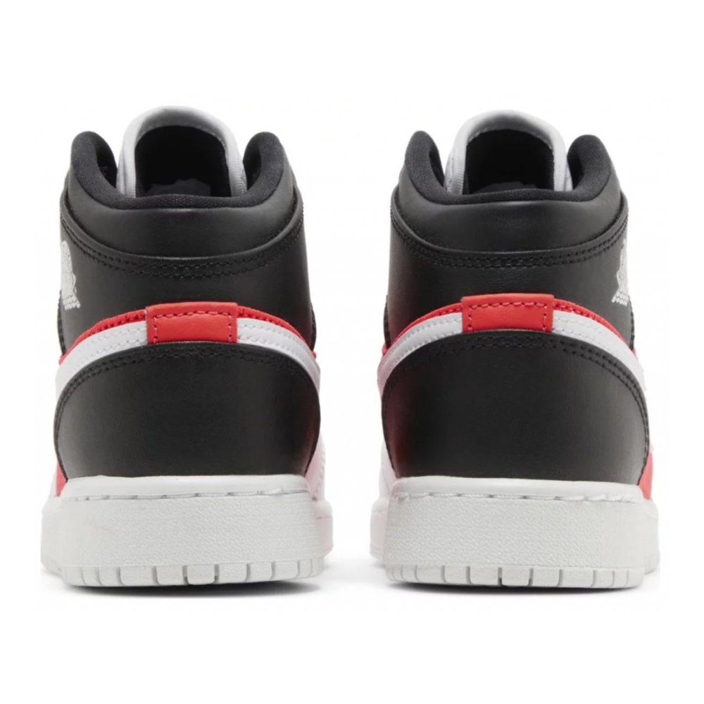 Jordan 1 Mid SE Biela Čierna Infračervená (GS)