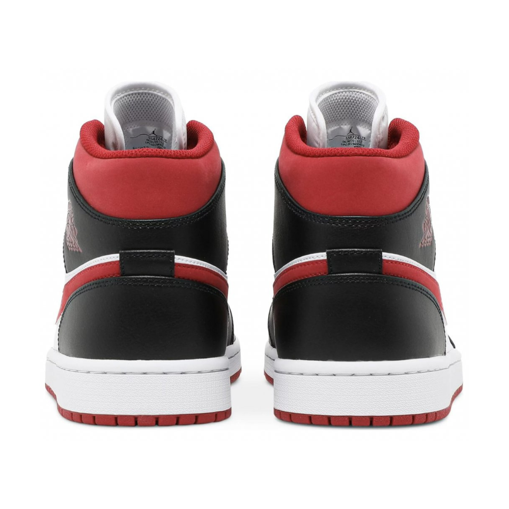 Jordan 1 Mid Gym Red Black White