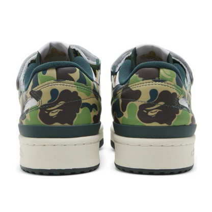 Adidas Forum 84 Low Bape 30th Anniversary Green Camo