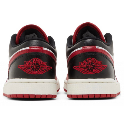 Jordan 1 Low Reverse Black Toe 