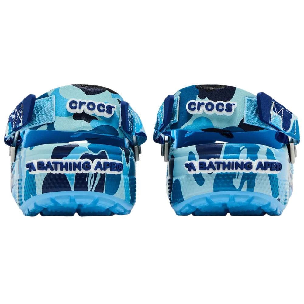 Crocs Classic Clog A Bathing Ape ABC Camo Blue
