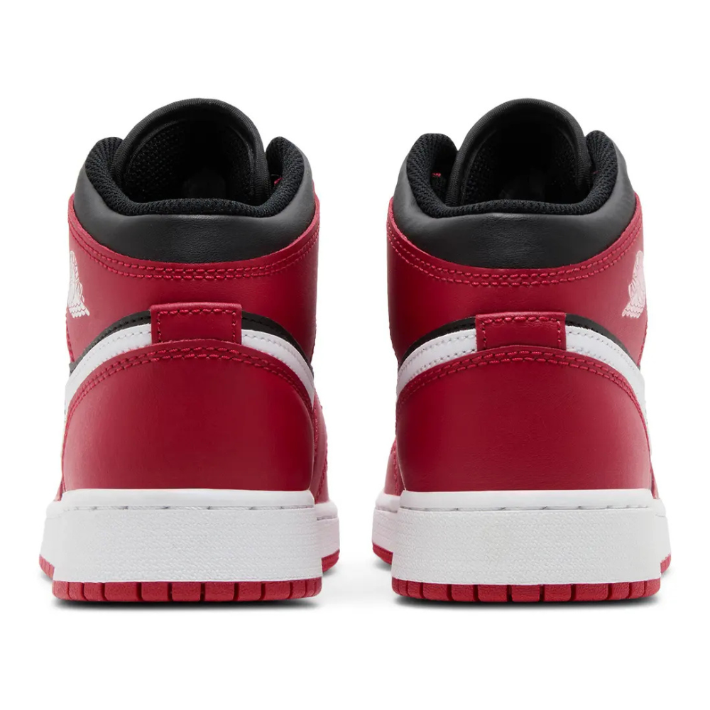 Jordan 1 Mid Gym Red Black White (GS)